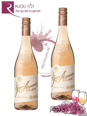 Vang Ý Gran Appasso Rose Primitivo Puglia 97 điểm