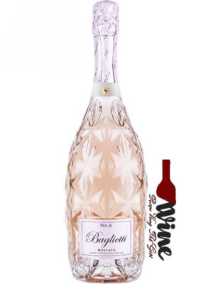 Rượu Sparkling Baglietti Moscato Rose No 6