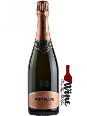 Rượu Sparkling Ferrari Maximum Rose Trentodoc